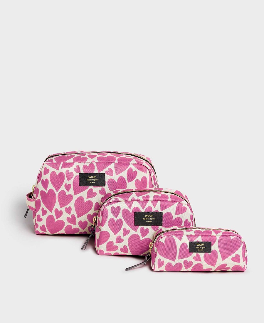 Accessoires WOUF | Trousse De Toilette Amour Rose