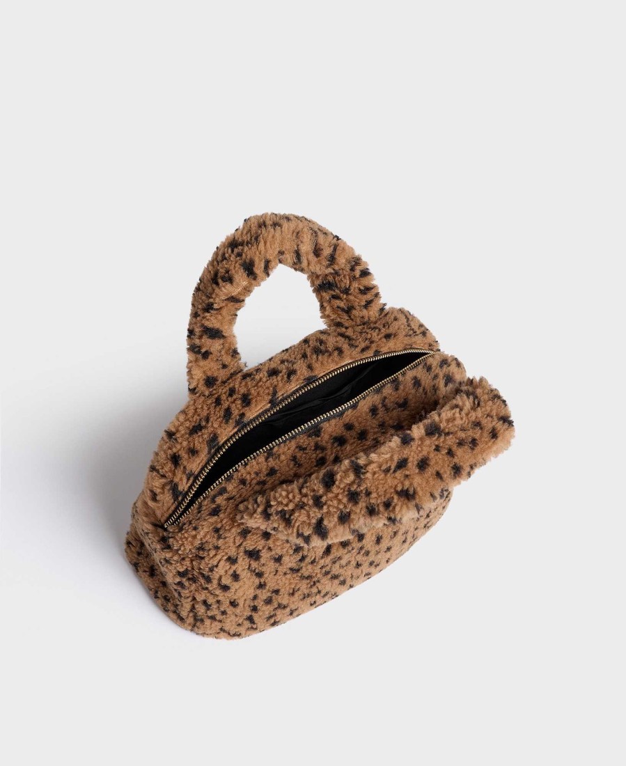 Sacs WOUF | Mini Sac A Main Caramel