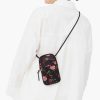 Manches Techniques WOUF | Sac De Telephone Fleurs Noires