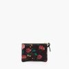 Accessoires WOUF | Petite Pochette Fleurs Noires