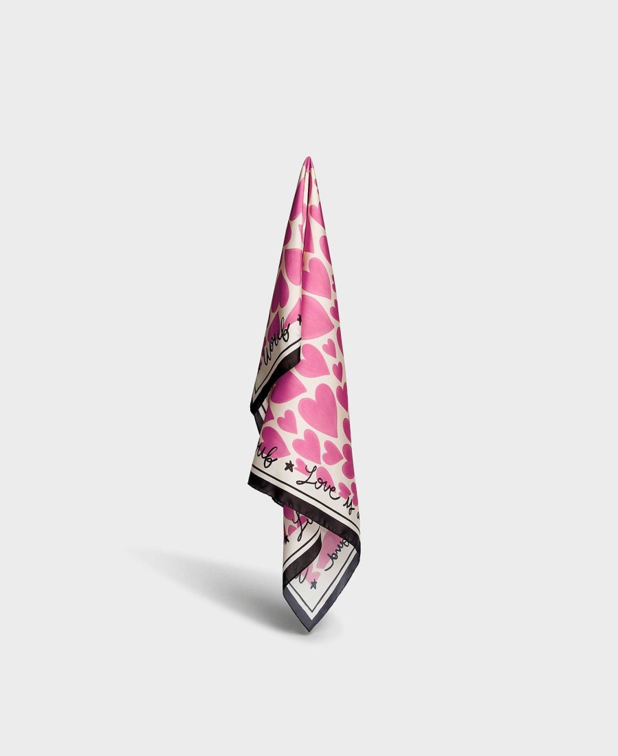 Accessoires WOUF | Foulard Amour Rose